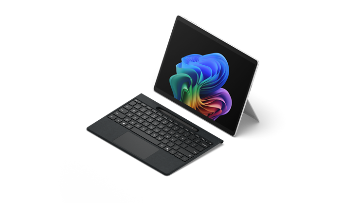 Renderizado de Surface Pro, Copilot+ PC, Intel de 13 pulgadas.